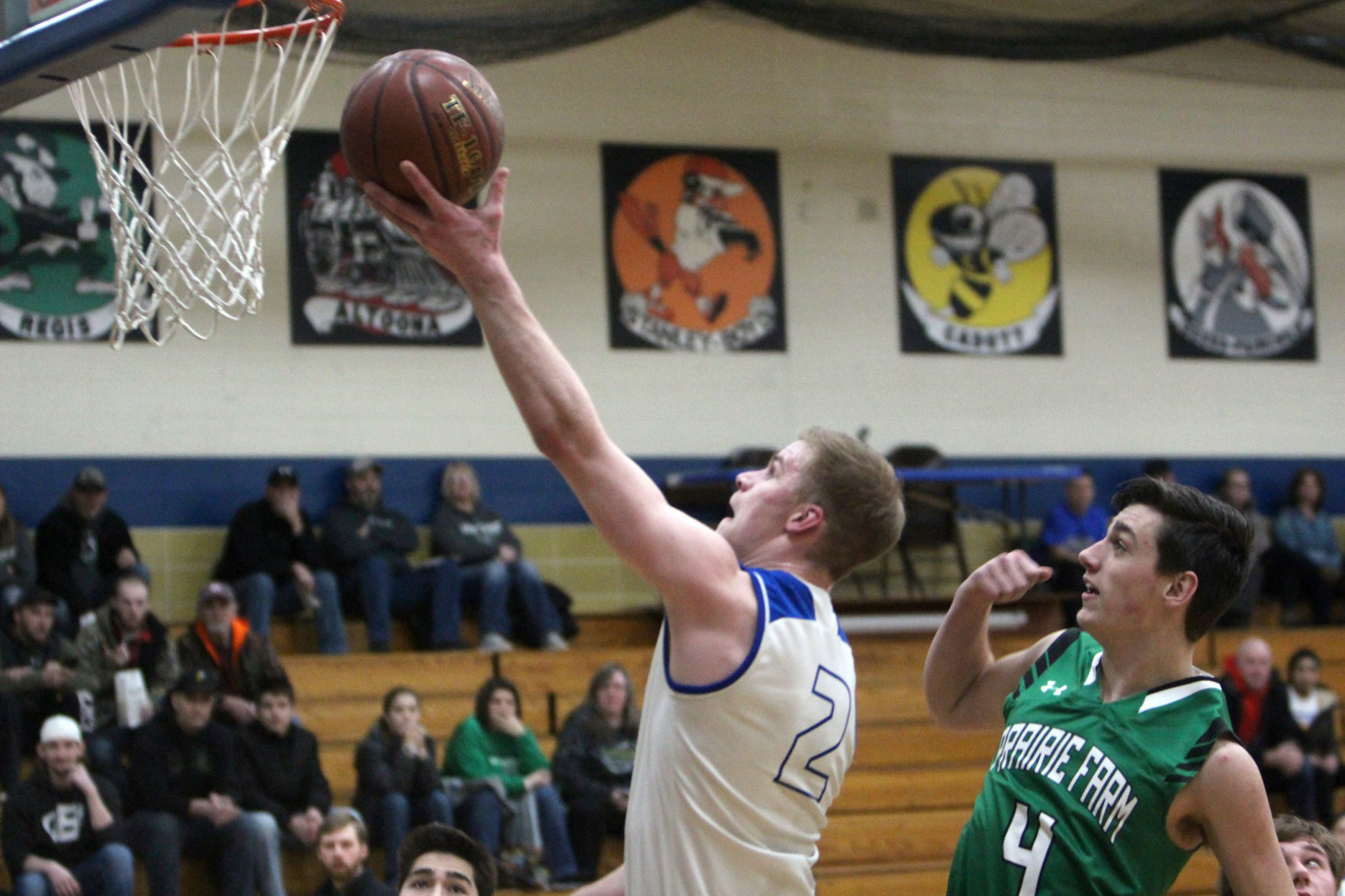 Prairie Farm at McDonell boys basketball 2-26-19